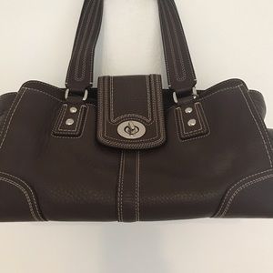 90’s vintage leather COACH purse.